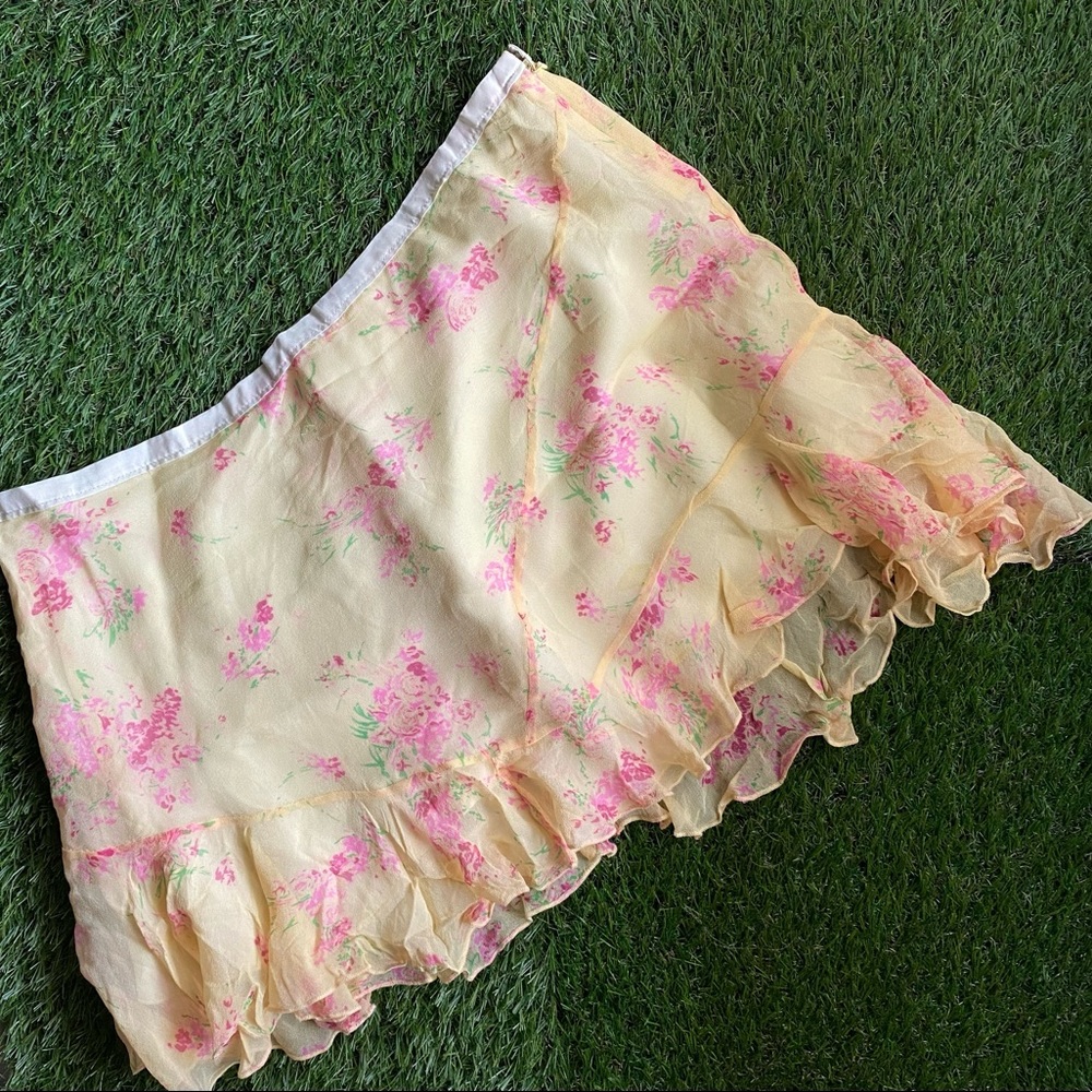 Abercrombie & Fitch floral skirt